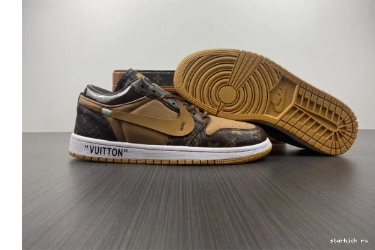 CASE) Top Low (WITH WHITE-LouiV AIR -LouiV O-W 1 JORDAN 1106